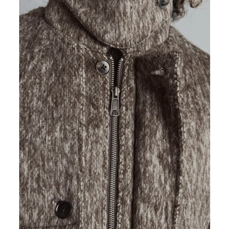 シャギーファー素材2way襟デザインブルゾン Shaggy Fur | Classical Elf Men | 詳細画像25 