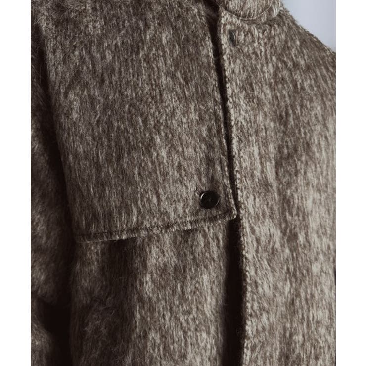 シャギーファー素材2way襟デザインブルゾン Shaggy Fur | Classical Elf Men | 詳細画像26 