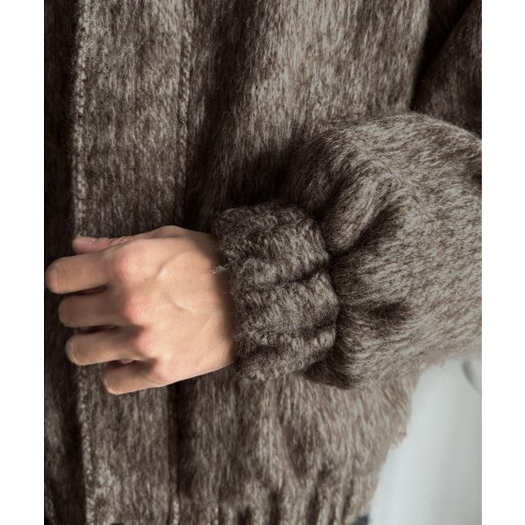 シャギーファー素材2way襟デザインブルゾン Shaggy Fur | Classical Elf Men | 詳細画像27 