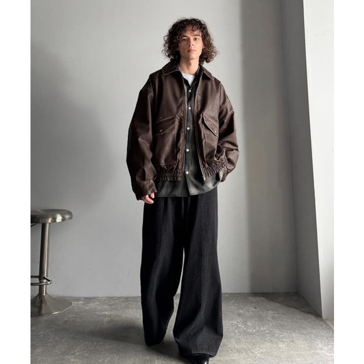 【Classical Origin】「Sランク。」ヴィンテージレザー中綿入りブル… | Classical Elf Men | 詳細画像23 