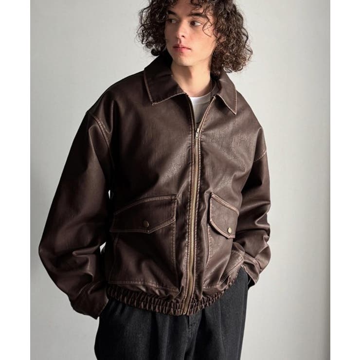 【Classical Origin】「Sランク。」ヴィンテージレザー中綿入りブル… | Classical Elf Men | 詳細画像24 