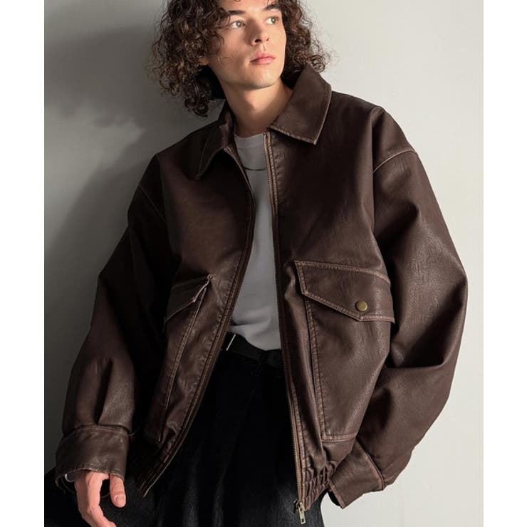 【Classical Origin】「Sランク。」ヴィンテージレザー中綿入りブル… | Classical Elf Men | 詳細画像25 