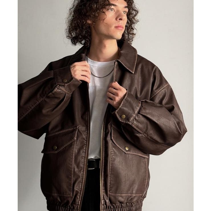 【Classical Origin】「Sランク。」ヴィンテージレザー中綿入りブル… | Classical Elf Men | 詳細画像26 