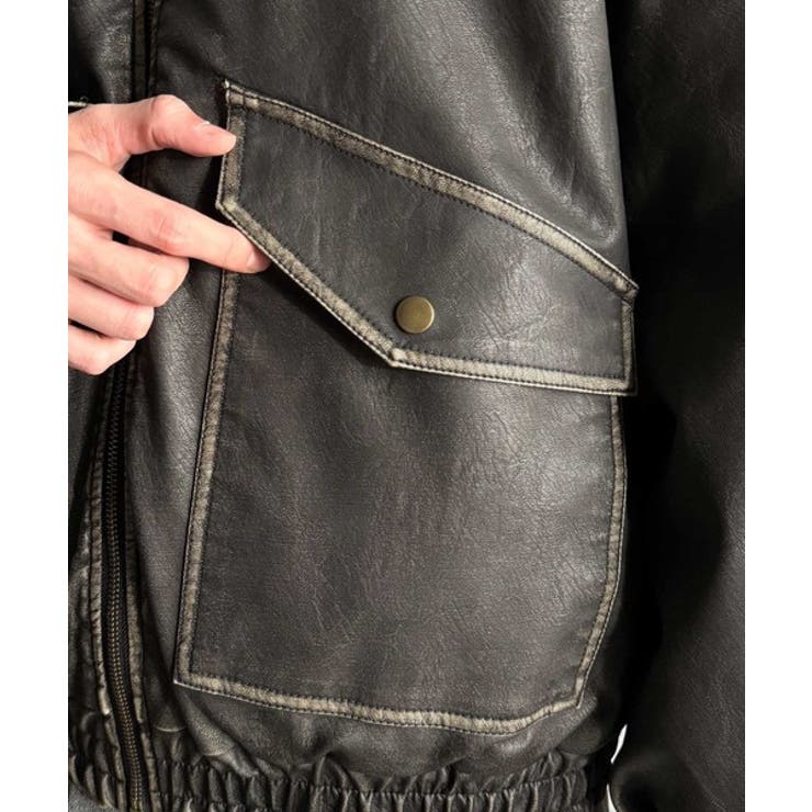 【Classical Origin】「Sランク。」ヴィンテージレザー中綿入りブル… | Classical Elf Men | 詳細画像30 