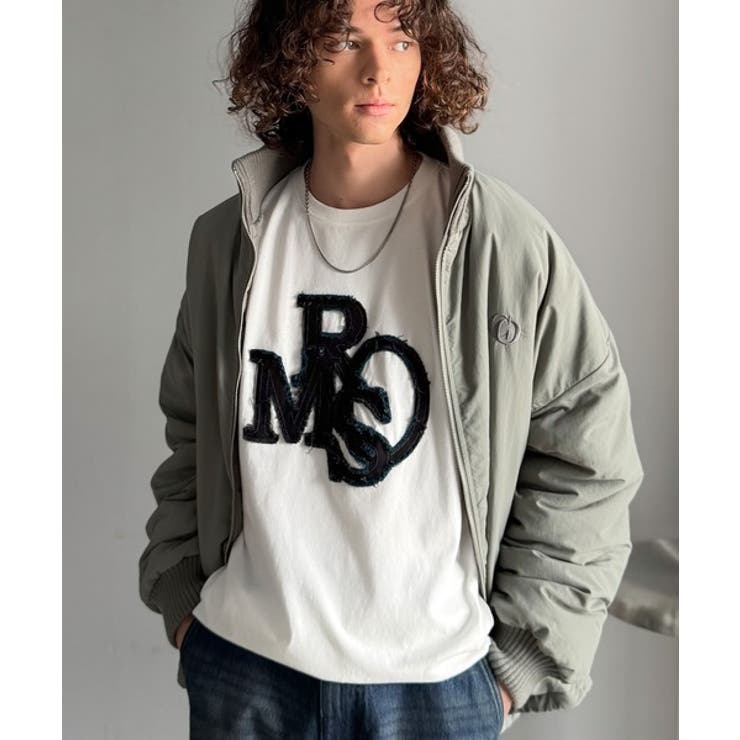 「一軍確定。」フリンジパッチワーク使いリラックスTシャツ Fringe and | Classical Elf Men | 詳細画像11 