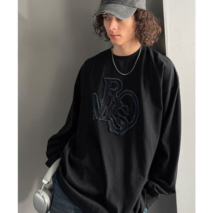 「一軍確定。」フリンジパッチワーク使いリラックスTシャツ Fringe and | Classical Elf Men | 詳細画像13 