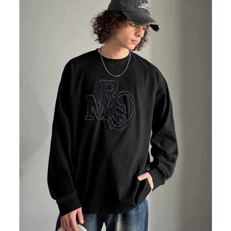 「一軍確定。」フリンジパッチワーク使いリラックスTシャツ Fringe and | Classical Elf Men | 詳細画像17 