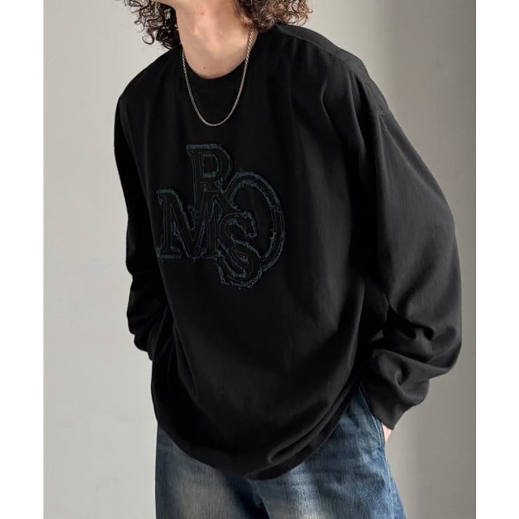 「一軍確定。」フリンジパッチワーク使いリラックスTシャツ Fringe and | Classical Elf Men | 詳細画像21 