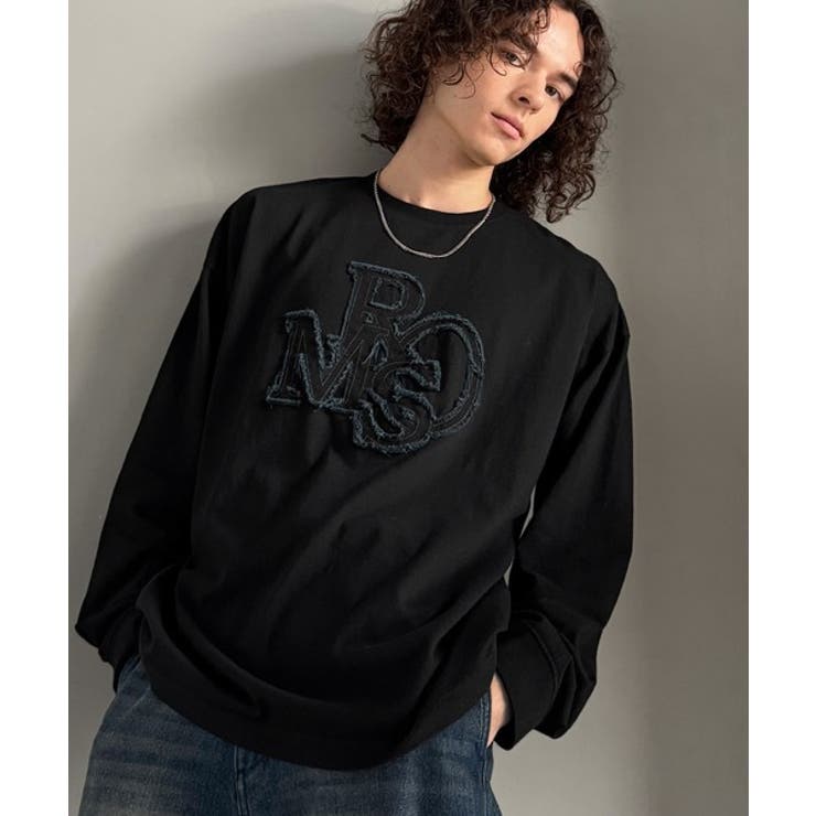 「一軍確定。」フリンジパッチワーク使いリラックスTシャツ Fringe and | Classical Elf Men | 詳細画像22 