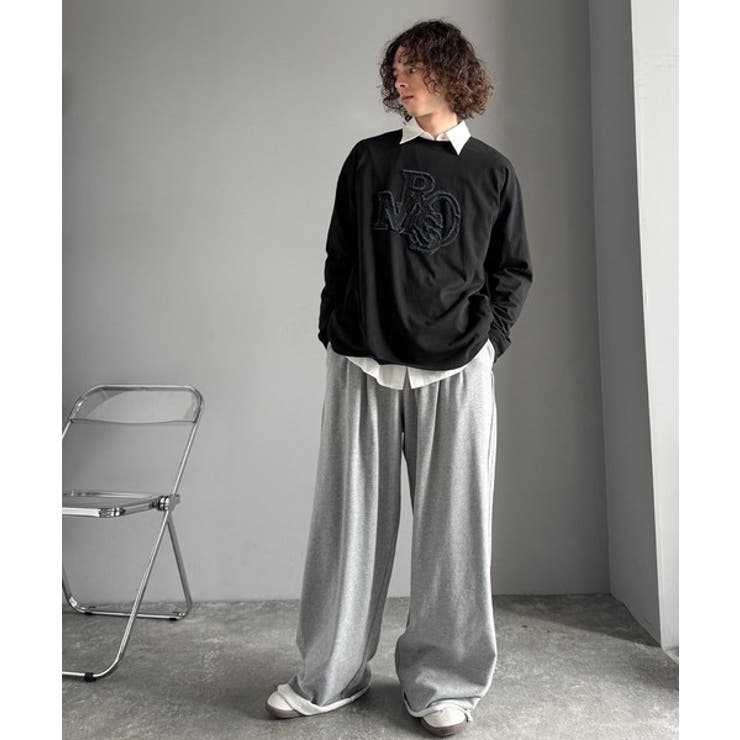 「一軍確定。」フリンジパッチワーク使いリラックスTシャツ Fringe and | Classical Elf Men | 詳細画像25 