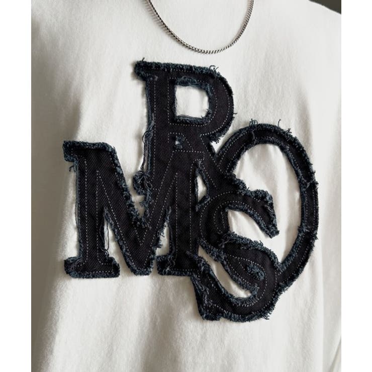 「一軍確定。」フリンジパッチワーク使いリラックスTシャツ Fringe and | Classical Elf Men | 詳細画像26 