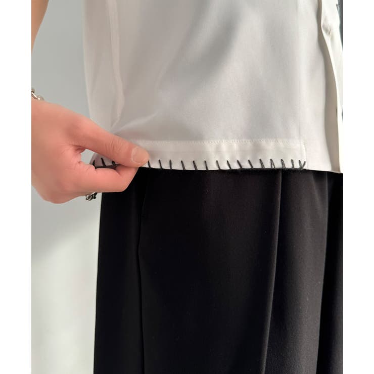 【接触冷感機能付き】サガラ刺繍フラワーステッチシャツ Cool Touch | Classical Elf Men | 詳細画像48 