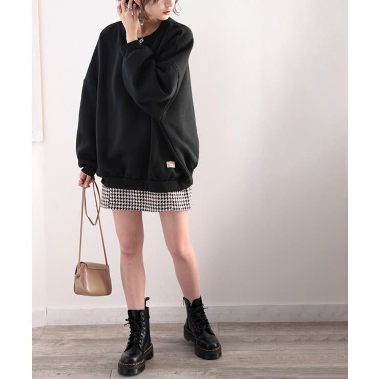 ボリューム袖 裏起毛ビッグシルエットトレーナー(長袖) | Classical Elf  | 詳細画像2 