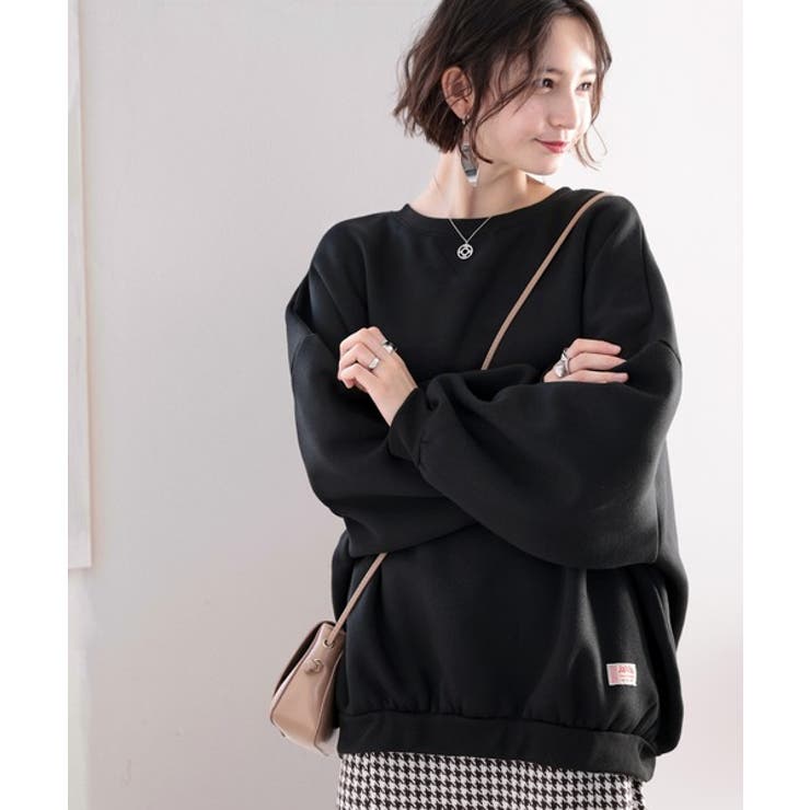 ボリューム袖 裏起毛ビッグシルエットトレーナー(長袖) | Classical Elf  | 詳細画像1 