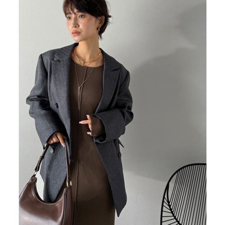 ヘルシーに大人の肌魅せ。肩開きニットワンピース | Classical Elf  | 詳細画像20 