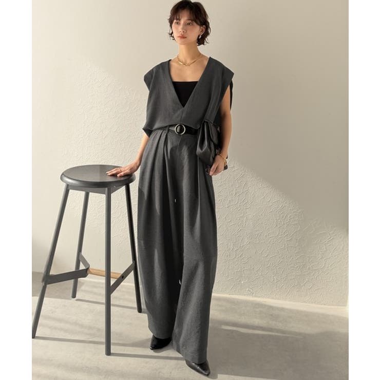 【Classical Evon】シンプルな品をまとう。リネンタッチベスト（Vネッ… | Classical Elf  | 詳細画像20 