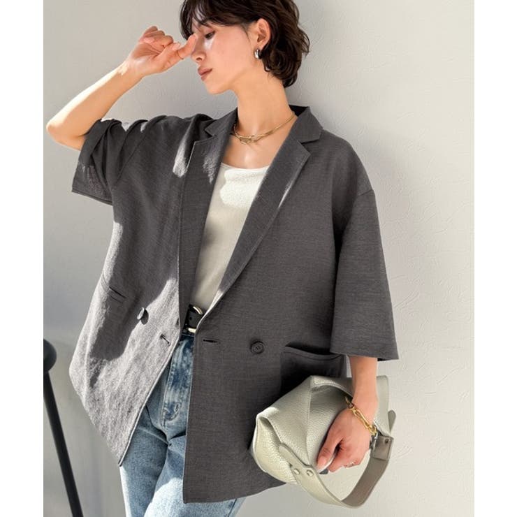 【Classical Evon】さらりと整う、余裕。リネンタッチジャケット（セッ… | Classical Elf  | 詳細画像15 