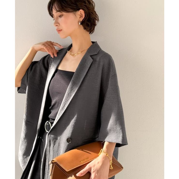 【Classical Evon】さらりと整う、余裕。リネンタッチジャケット（セッ… | Classical Elf  | 詳細画像20 