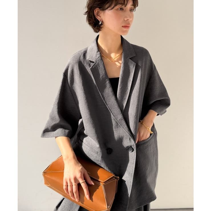 【Classical Evon】さらりと整う、余裕。リネンタッチジャケット（セッ… | Classical Elf  | 詳細画像23 