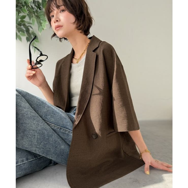 【Classical Evon】さらりと整う、余裕。リネンタッチジャケット（セッ… | Classical Elf  | 詳細画像30 