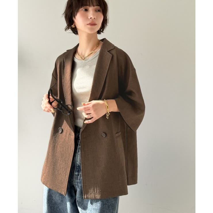 【Classical Evon】さらりと整う、余裕。リネンタッチジャケット（セッ… | Classical Elf  | 詳細画像32 