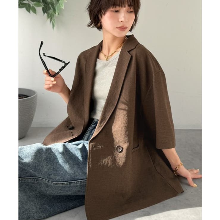 【Classical Evon】さらりと整う、余裕。リネンタッチジャケット（セッ… | Classical Elf  | 詳細画像34 