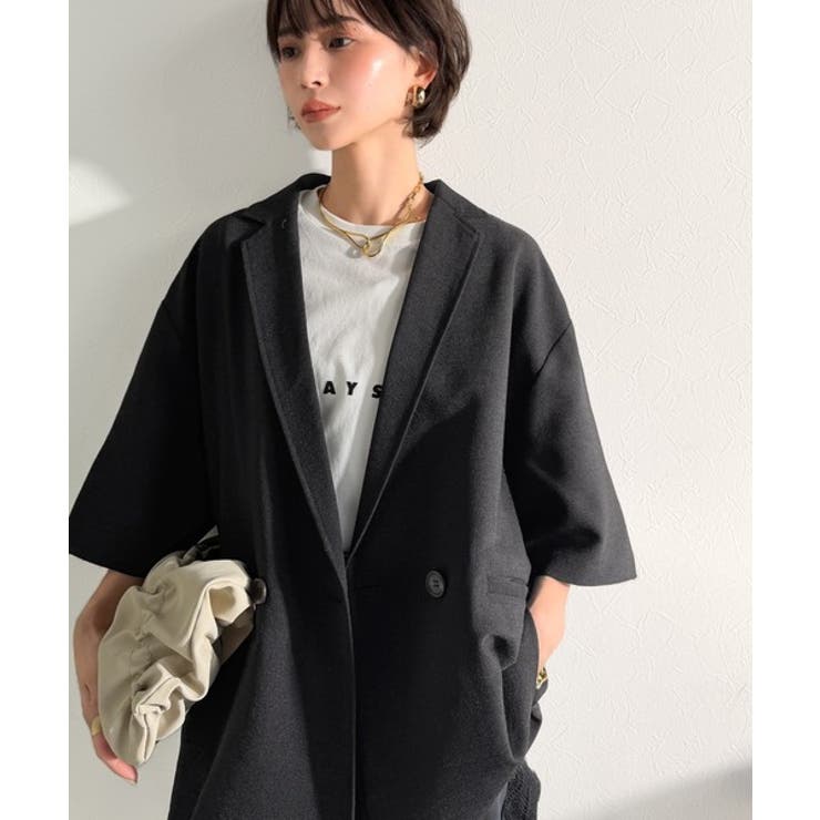 【Classical Evon】さらりと整う、余裕。リネンタッチジャケット（セッ… | Classical Elf  | 詳細画像3 