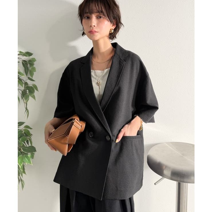 【Classical Evon】さらりと整う、余裕。リネンタッチジャケット（セッ… | Classical Elf  | 詳細画像5 