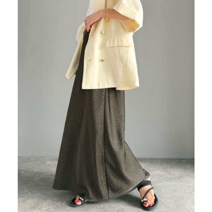 【Classical Evon】上品な落ち感で魅せる、サテンの美しさ。ウエストギ… | Classical Elf  | 詳細画像12 