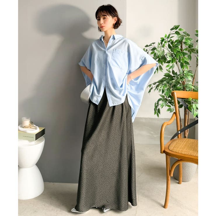 【Classical Evon】上品な落ち感で魅せる、サテンの美しさ。ウエストギ… | Classical Elf  | 詳細画像19 