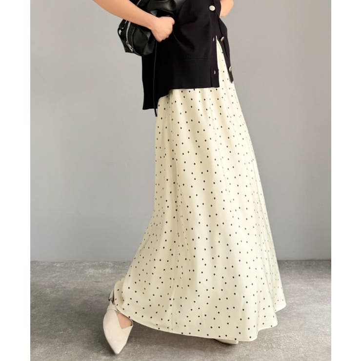 【Classical Evon】上品な落ち感で魅せる、サテンの美しさ。ウエストギ… | Classical Elf  | 詳細画像32 