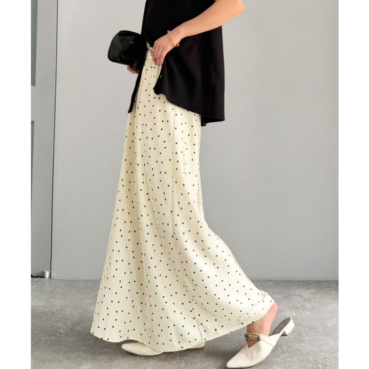 【Classical Evon】上品な落ち感で魅せる、サテンの美しさ。ウエストギ… | Classical Elf  | 詳細画像34 