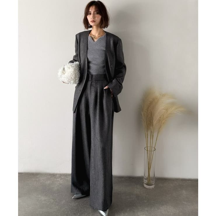 【Classical Evon】オンもオフも、品よくモードに。ヘリンボーン2タッ… | Classical Elf  | 詳細画像16 