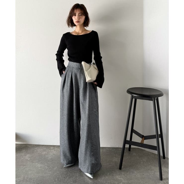 【Classical Evon】オンもオフも、品よくモードに。ヘリンボーン2タッ… | Classical Elf  | 詳細画像3 