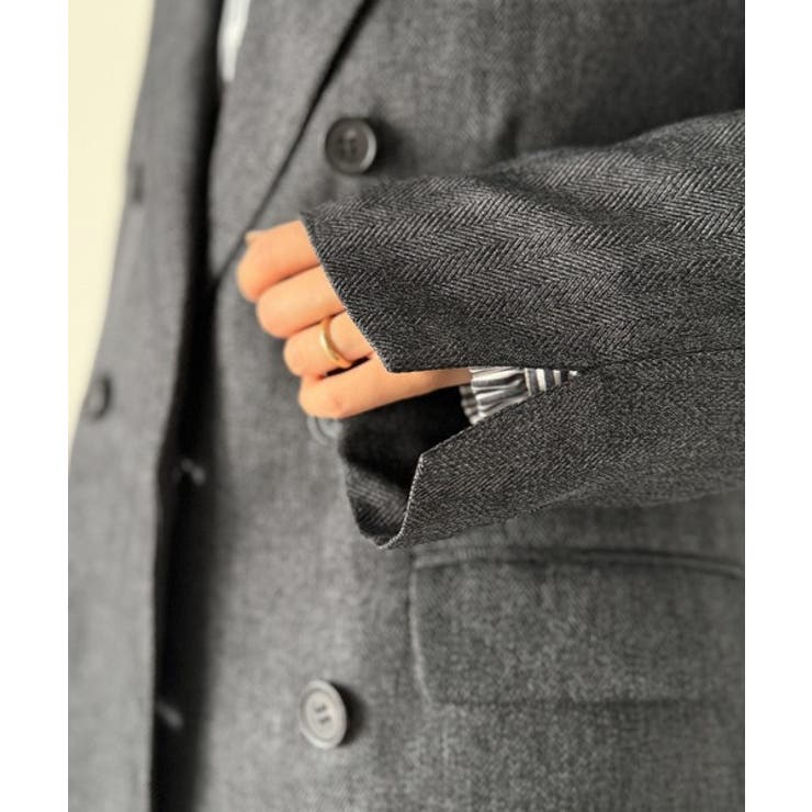 【Classical Evon】ミニマルに魅せる、大人の余裕。3段ボタンダブルジ… | Classical Elf  | 詳細画像32 