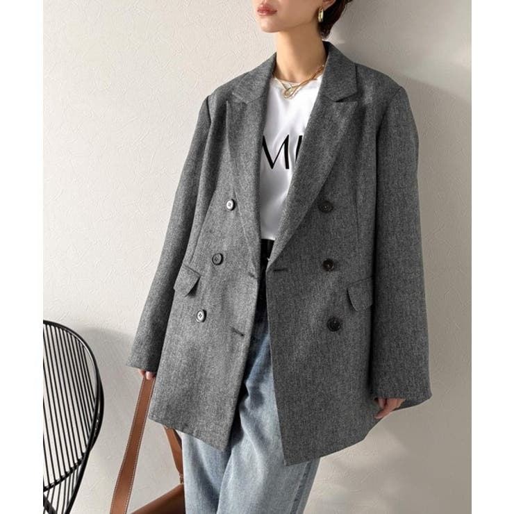 【Classical Evon】ミニマルに魅せる、大人の余裕。3段ボタンダブルジ… | Classical Elf  | 詳細画像2 