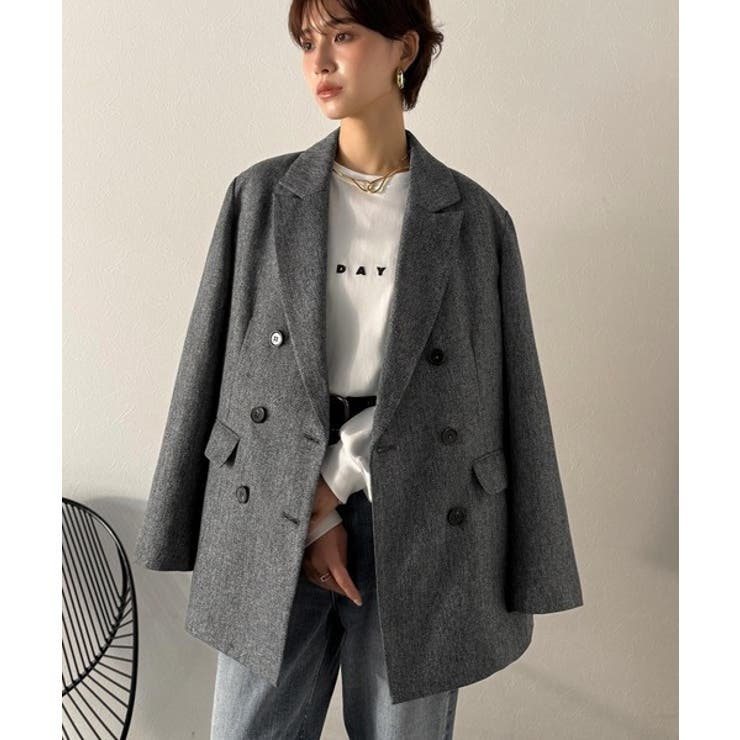 【Classical Evon】ミニマルに魅せる、大人の余裕。3段ボタンダブルジ… | Classical Elf  | 詳細画像3 