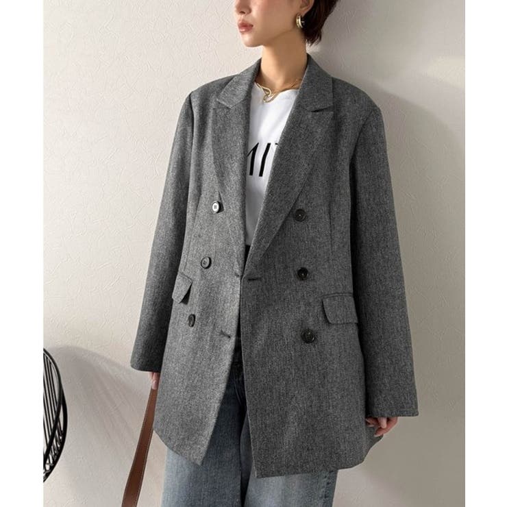 【Classical Evon】ミニマルに魅せる、大人の余裕。3段ボタンダブルジ… | Classical Elf  | 詳細画像5 