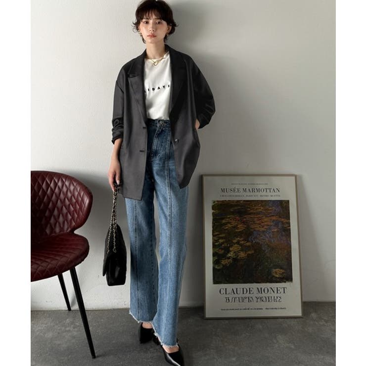 【Classical Evon】羽織るだけで上品ハンサム。レザー風加工スエード袖… | Classical Elf  | 詳細画像8 