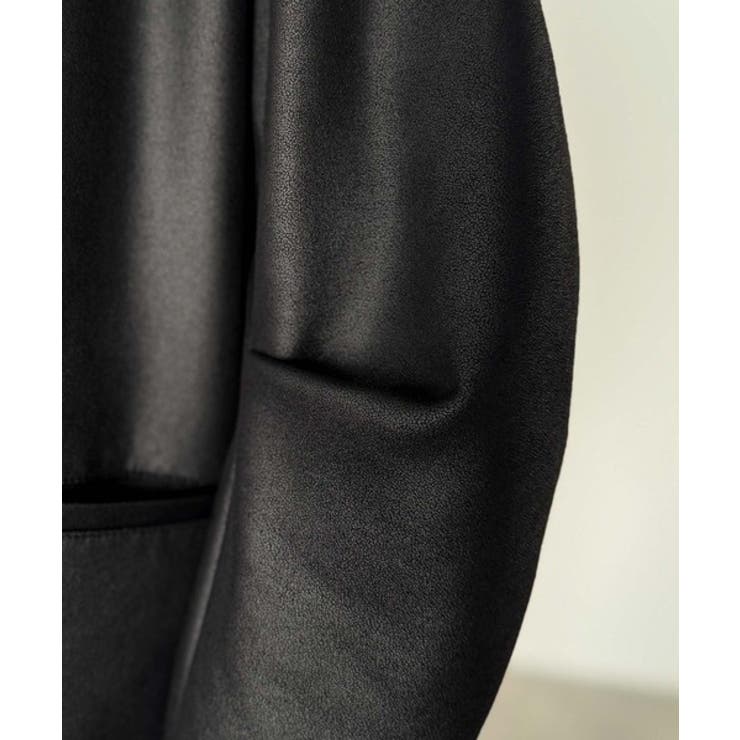 【Classical Evon】羽織るだけで上品ハンサム。レザー風加工スエード袖… | Classical Elf  | 詳細画像25 