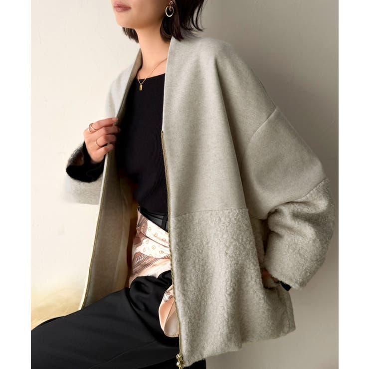 【Classical Evon】冬アウターの最適解。シンプルだけど、 きちんと | Classical Elf  | 詳細画像15 