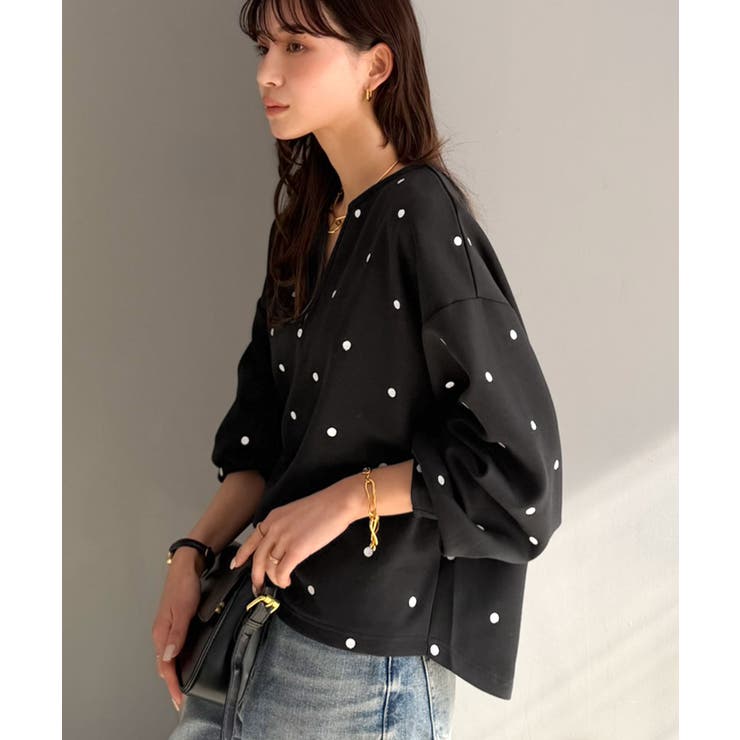 【Classical Evon】甘さ抑えて品よく映える。ドット刺繍袖ぽわんキーネ… | Classical Elf  | 詳細画像7 