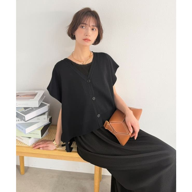 【Classical Evon】楽ちんと上品は、欲張れる。 ニットベスト×プリー… | Classical Elf  | 詳細画像27 