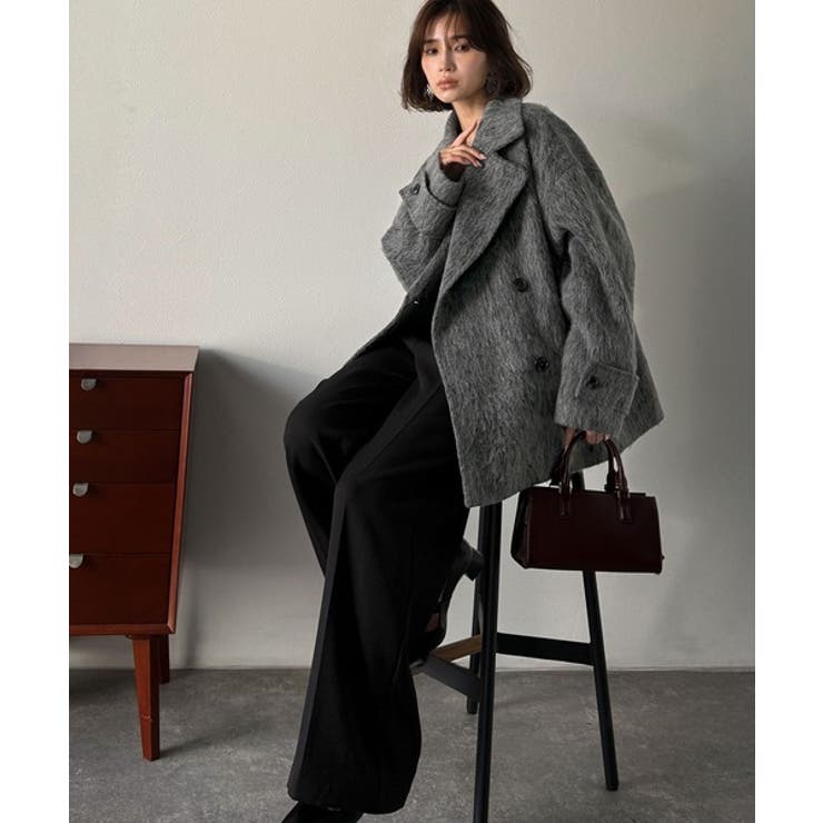 【Classical Evon】気品に溢れ、温もり満たす。シャギーピーコート（ミ… | Classical Elf  | 詳細画像12 