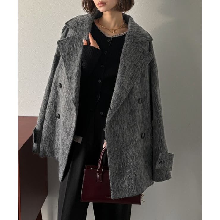 【Classical Evon】気品に溢れ、温もり満たす。シャギーピーコート（ミ… | Classical Elf  | 詳細画像16 