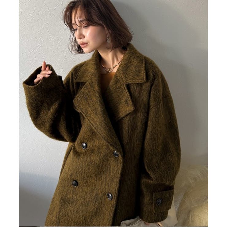 【Classical Evon】気品に溢れ、温もり満たす。シャギーピーコート（ミ… | Classical Elf  | 詳細画像17 