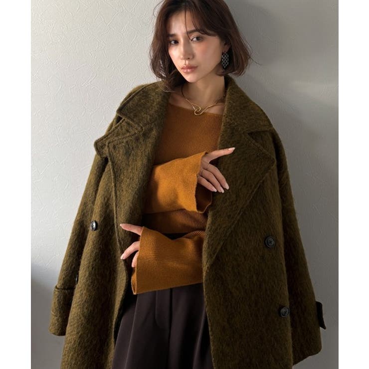 【Classical Evon】気品に溢れ、温もり満たす。シャギーピーコート（ミ… | Classical Elf  | 詳細画像18 