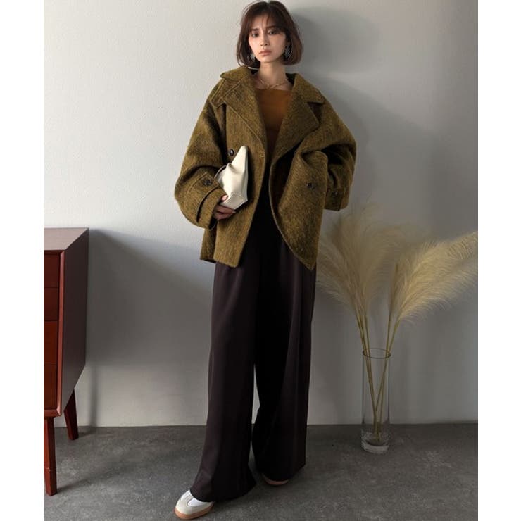 【Classical Evon】気品に溢れ、温もり満たす。シャギーピーコート（ミ… | Classical Elf  | 詳細画像19 