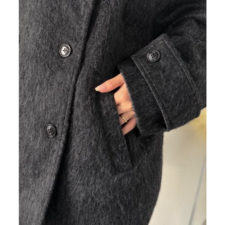 【Classical Evon】気品に溢れ、温もり満たす。シャギーピーコート（ミ… | Classical Elf  | 詳細画像26 