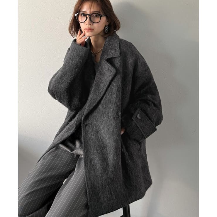 【Classical Evon】気品に溢れ、温もり満たす。シャギーピーコート（ミ… | Classical Elf  | 詳細画像2 